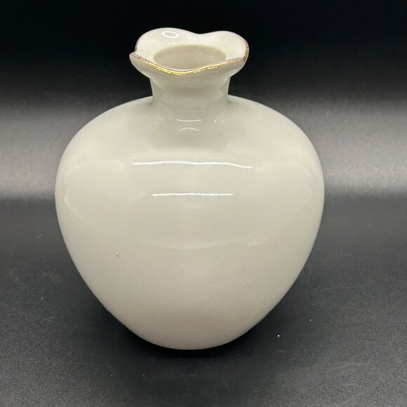 Vintage Hand-Painted Perfume Bottle Japanese Handpainted Floral & Gold Accents - Picture 11 of 16